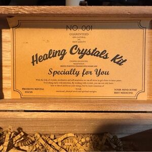 Healing crystals kit